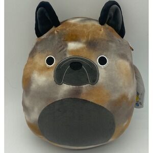 Squishmallows Ballis French Bulldog Plush Toy 8 inch Tie Dye NWT